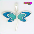 Fábrica de moda Venta caliente Fancy Silver Butterfly Charm al por mayor